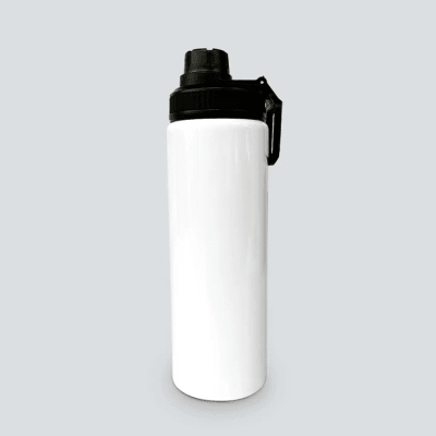 Botella Aluminio Sublimación Tapa Dentada SG 800 mL