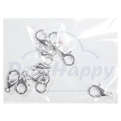 GANCHO CADENA PLATA 10 U