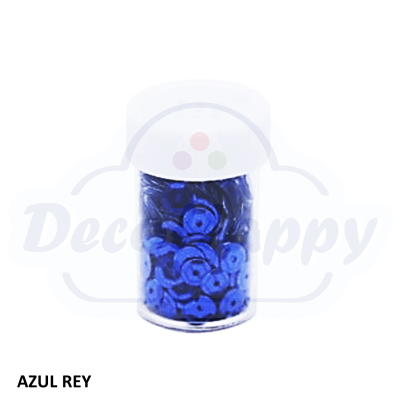 LENTEJUELA FRASCO AZUL