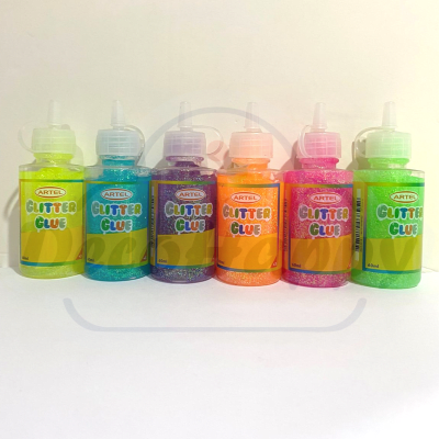 ESCARCHA CON PEGAMENTO FLUOR 60 ML