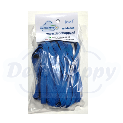 ELASTICO LISO AZUL 10 MT