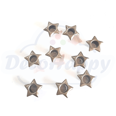 OJETILLO ESTRELLA BRONCE 10 U
