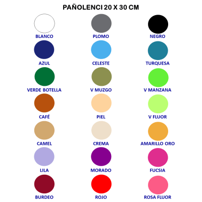 PAÑOLENCI 20 CM X 30 CM