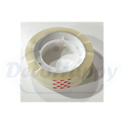 CINTA ADHESIVA CRISTAL 12 MM X 18 MTS