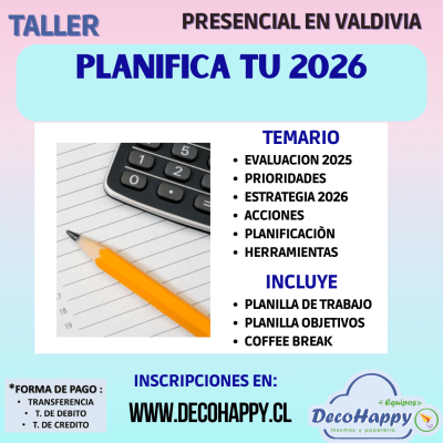 PLANIFICA TU 2026