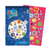 LIBRO DE STICKERS 6 PAGINAS CARITAS FELICES ART&CRAFT1