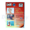 PREMIUN GOLDEN GLITTER DOBLE FAZ 250 GR A4 ( 20 HOJAS)1