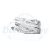 ELASTICO GLITTER PLATEADO1