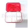 CAJITA ORGANIZADORA ROJA 6 ESPACIO 9 CM X 6,5 CM1