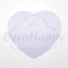 MOUSE PAD 20 X 20 CM CORAZON1