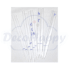 VARITAS ACRILICO CAKE TOPPER 20 CM  10 UNIDADES1