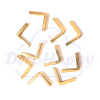 DELGADO DORADO 23 MM ( 10 UNIDADES)1