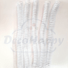 ESPIRAL BLANCO PLASTICO ( 10 UNIDADES)1
