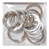 ARGOLLA LLAVERO PLATA (12 U)1
