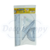 Set 4 Reglas Acrilicas Chicas Transparentes1