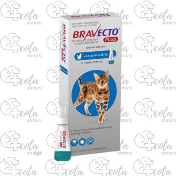 BRAVECTO CAT 2.8 A 6.25KG