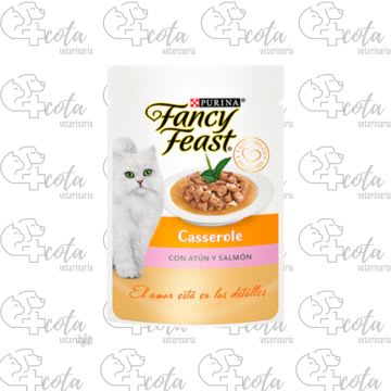 FANCY FEAST POUCH CASSEROLE ATUN Y SALMON 85gr