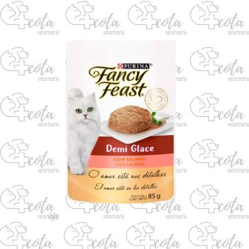 FANCY FEAST POUCH DEMI GLACE SALMON 85GR