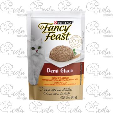 FANCY FEAST POUCH DEMI GLACE POLLO 85GR1