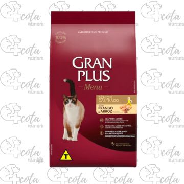 GRAN PLUS SENIOR CASTRADO POLLO Y ARROZ