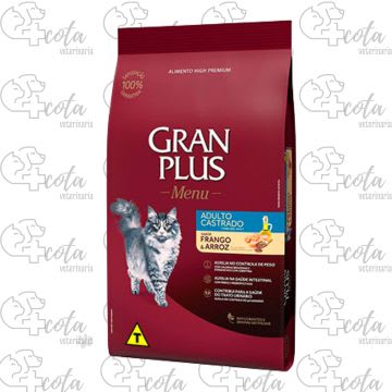 GRAN PLUS CASTRADO POLLO Y ARROZ ADULTO