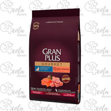 GRAN PLUS GOURMET CASTRADO SALMON Y POLLO