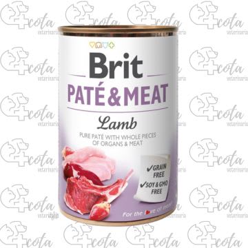 BRIT PATE & MEAT LAMB 400gr