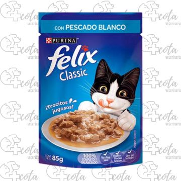 FELIX POUCH PESCADO BLANCO 85gr