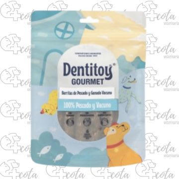 DENTITOY GOURMET VACUNO Y PESCADO