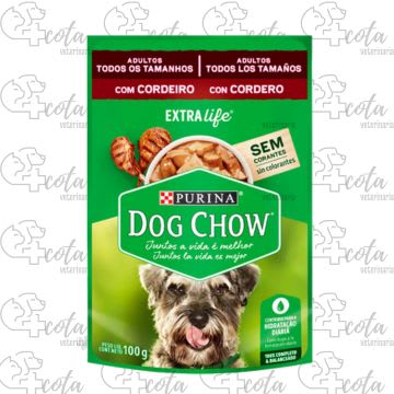 DOG CHOW POUCH CORDERO
