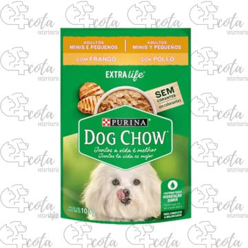DOG CHOW POUCH RAZA PEQUEÑA POLLO
