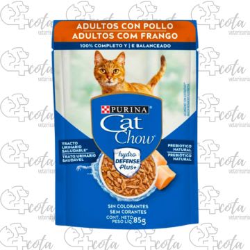 CAT CHOW POUCH ADULTO POLLO 85gr