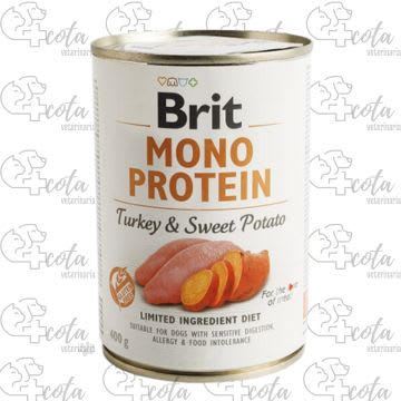 BRIT MONO PROTEIN TURKEY & SWEET POTATO 400gr