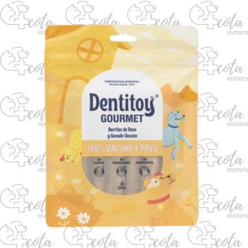 DENTITOY GOURMET VACUNO Y PAVO