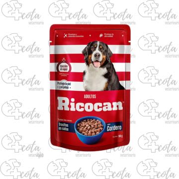 RICOCAN POUCH CORDERO ADULTO TROC.
