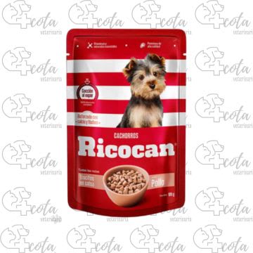 RICOCAN POUCH POLLO CACHORRO TROC.