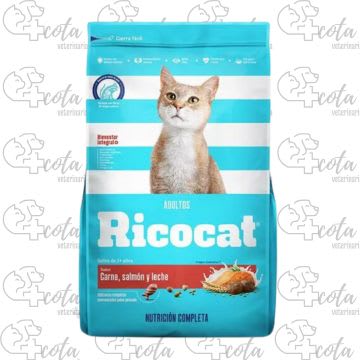 RICOCAT CARNE,SALMON Y LECHE