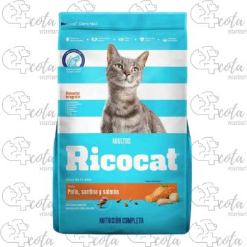 RICOCAT POLLO,SARDINA Y SALMON