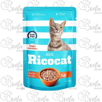 RICOCAT POUCH POLLO 85g1