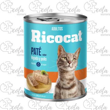 RICOCAT PATE HIGADO Y POLLO LATA1