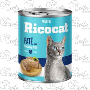 RICOCAT PATE SARDINA Y POLLO LATA