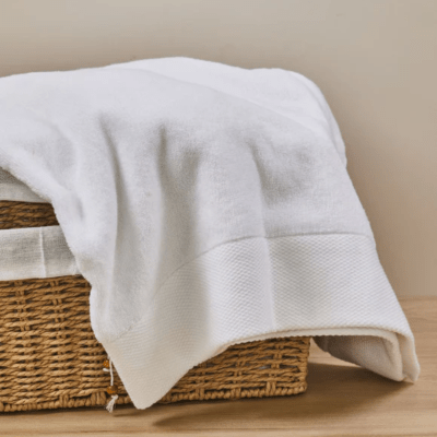 Toalla Sara Piso de Baño Blanco