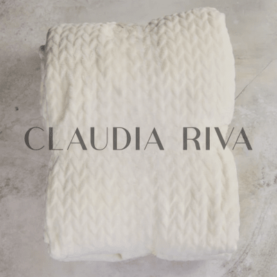Manta Fleece Blanco