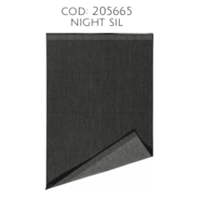 Alfombra Eliseo Night Silver 230