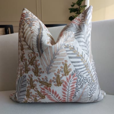 Funda de Cojin Floreado