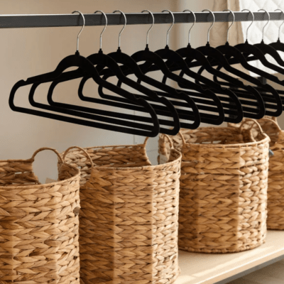 Ganchos de Gamuza Black