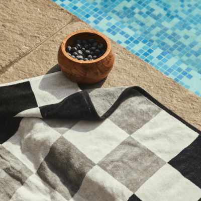 Toalla Checkers