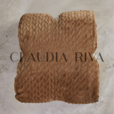 Manta Fleece Marrón