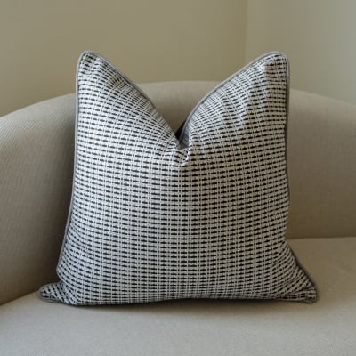 Funda de Cojín Elisa Charcoal