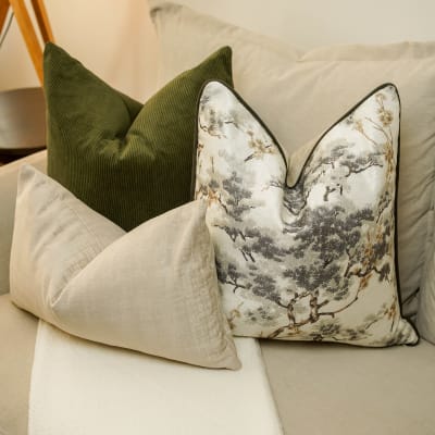 Funda de Cojín Nevada Beige Rectangular